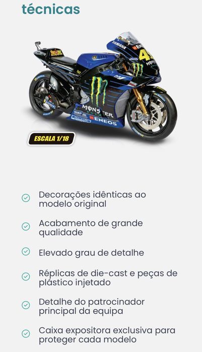 Coleçao completa MotoGP 99 exemplares altaya