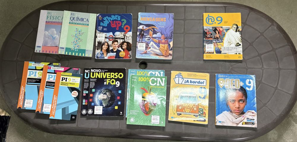 Manuais/Livros escolares (Manuais e CA) (4€)