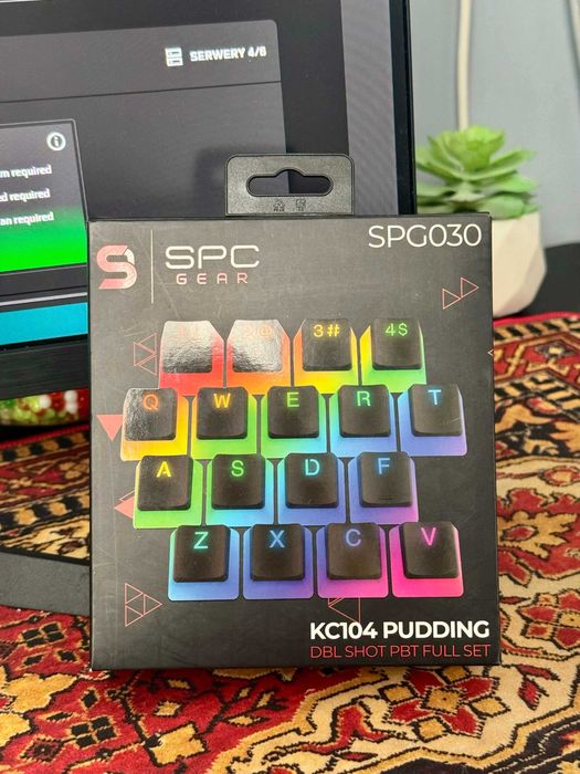 SPC Gear KC104 Pudding – HIT! Keycapy RGB