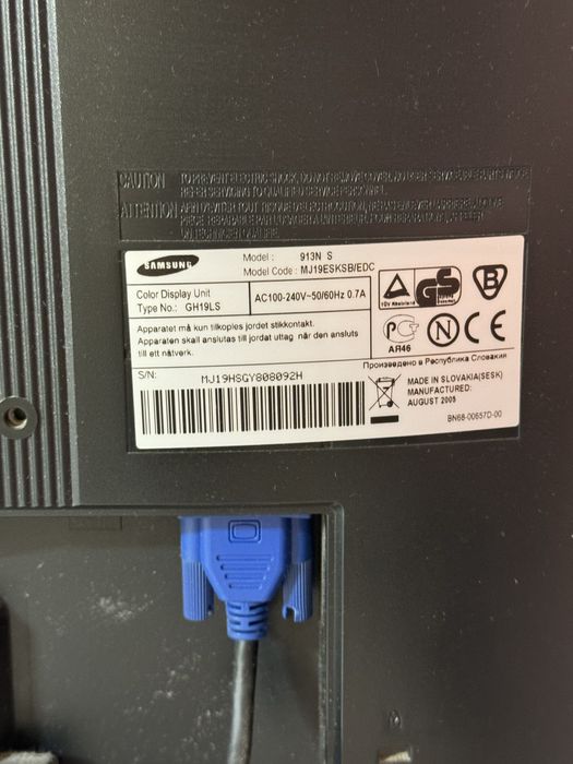 Монитор samsung 913n