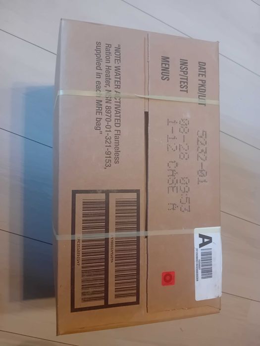 Racje żywnościowe MRE A