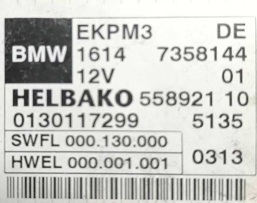 Bomba Combustível BMW 1 (F20) ano 2011