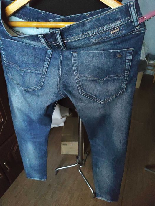 Джинсы Diesel Tepphar jeans Italy w31, w32 stretch navy.