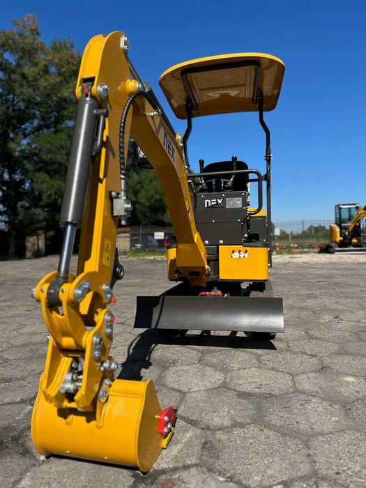 NEX Minikoparka N12 Silnik Yanmar 1200kg nowa mini koparka long