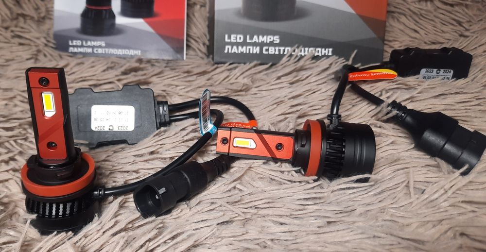 Лампа DECKER LED PL-01 H11 Н1 Н7 Н4 9006 9005 5000K 10000LM 45W 12- 24