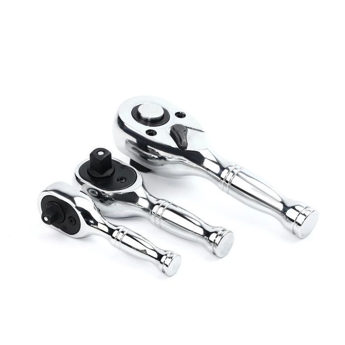 Набор укороченных трещеток набір 3шт тріщоток із короткою ручкою корот