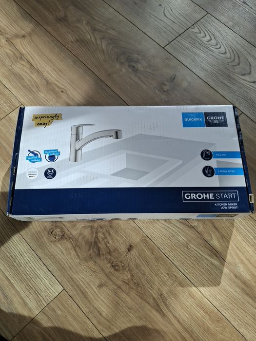 Grohe Start Kitchen Mixer Low Spout