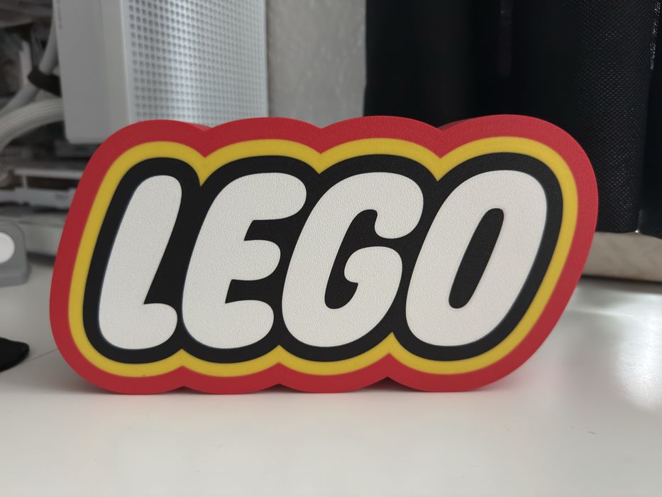 Ozdoba Logo Lego podświetlane