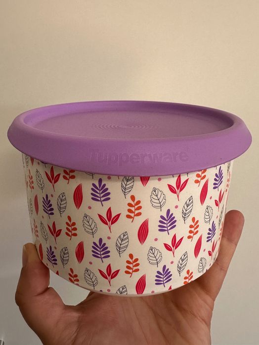 Caixas Flores Tupperware