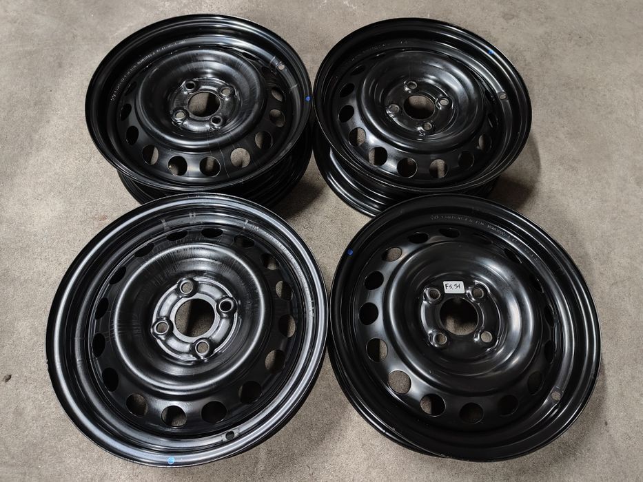 Felgi stalowe 15” 4.5J 4x100 ET37 Dacia Spring Komplet 4szt FS51