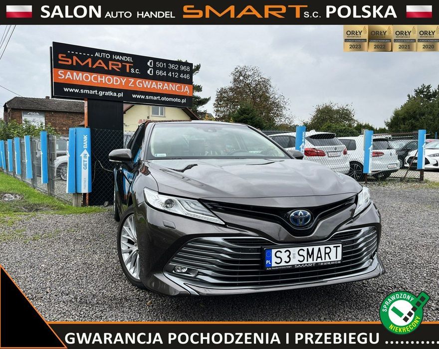 Toyota Camry Executive+Pakiet VIP/ Srewis/ Bezwypadek/ Salon PL / FV23% JBL