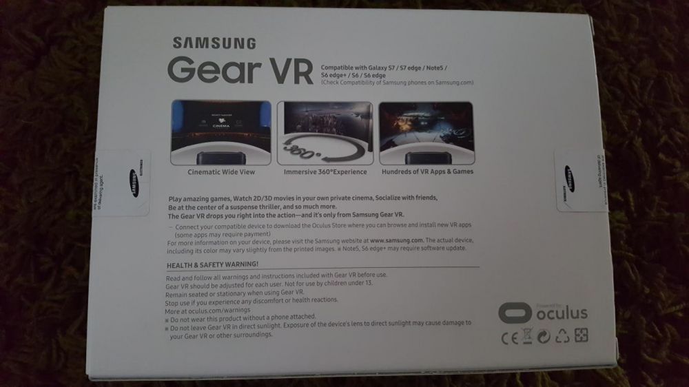 Samsung Gear VR nowe