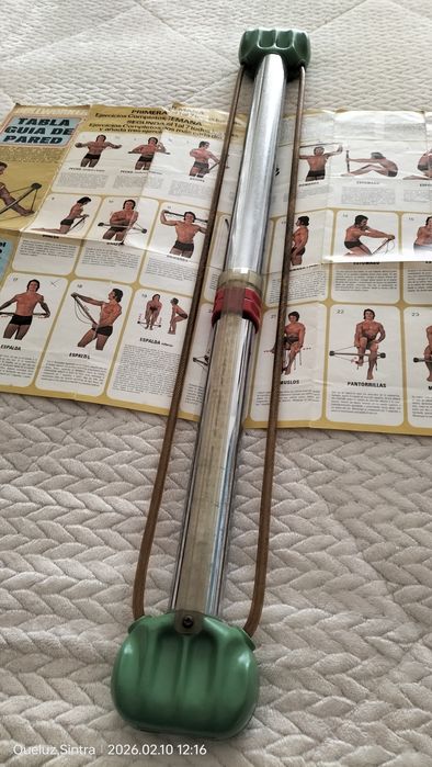 Aparelho musculação vintage - anos 70
