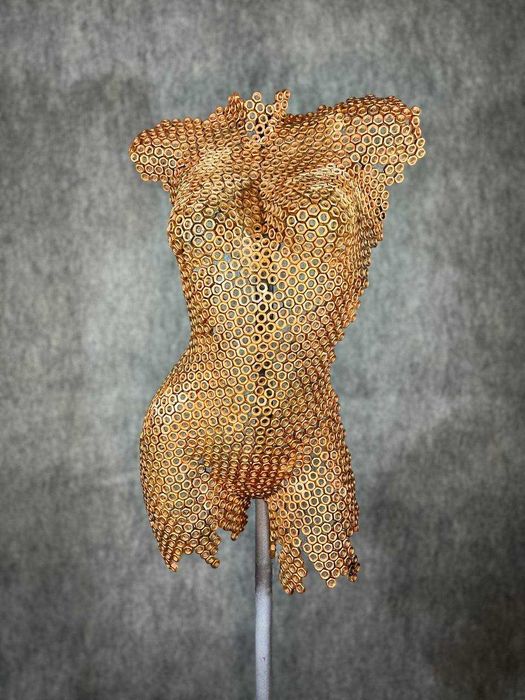 Декоративна фігура із гайок М8 (повністю ручна робота)