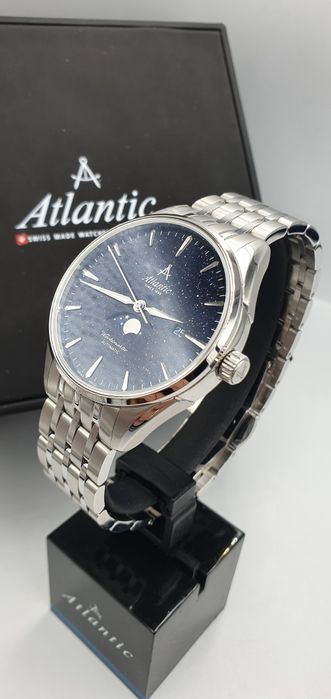 Atlantic Worldmaster Nightsky Moonphase Automatic - fazy księżyca