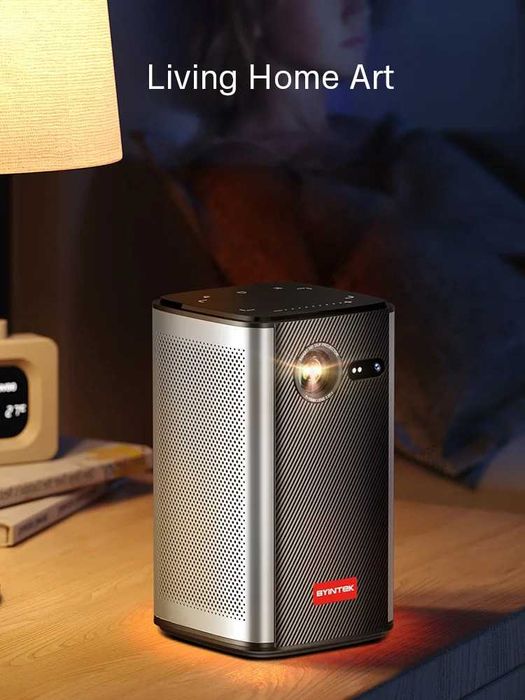Портативний проєктор 4K міні BYINTEK P70 Android 9.0 Wi-Fi 3D-проектор