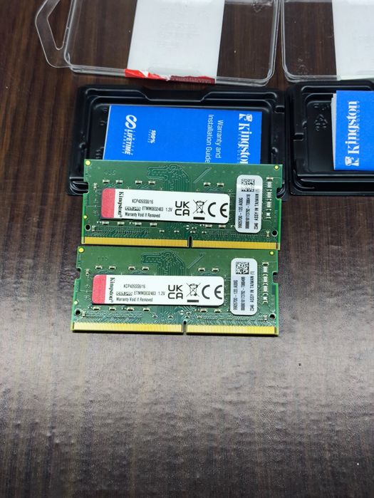 Kingston 16GB DDR4 2666MHz для ноутбука SO-DIMM 260-pin комплект 2 шт.