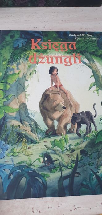 Księga dżungli Rudyard Kipling Quentin Greban