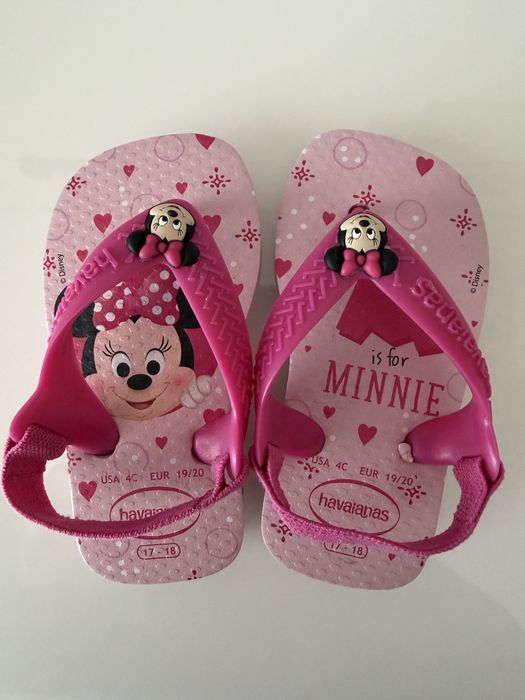 Havaianas bebé 17-18 Disney Minnie rosa