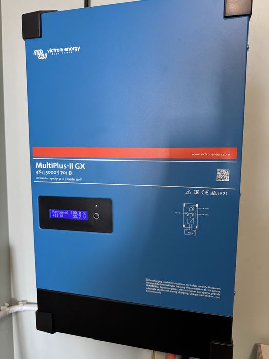 Інвертор гібридний Victron Energy MultiPlus-II GX 48/5000/70-50