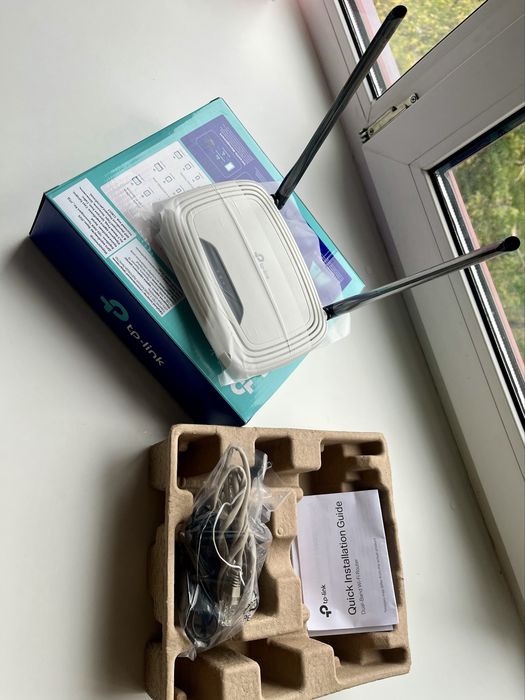 Роутер TP-LINK TL-WR841N. Білий. 1-діапазонний (до 100 Мбіт/с)