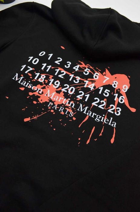 Зіпка Мейсон Марджела | Maison Margiela Bloody Zip Hoodie | XS-2XL