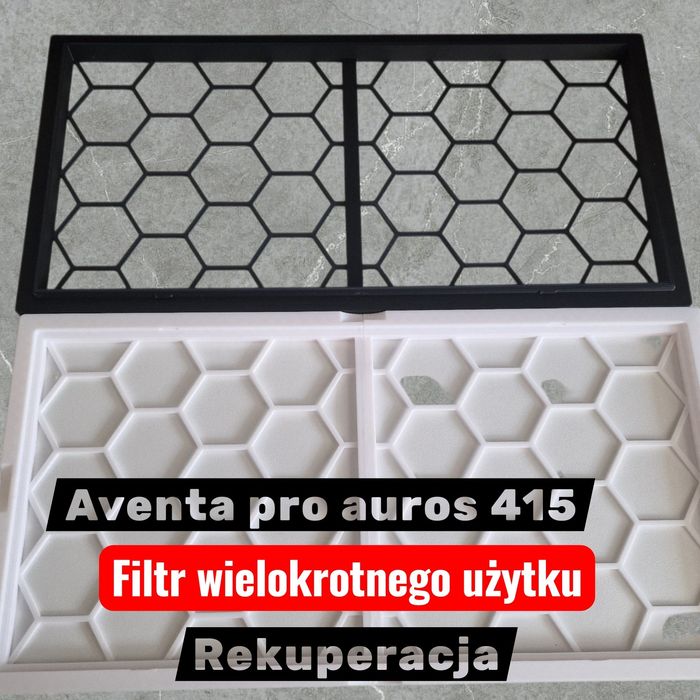 Rekuperacja filtr aventa pro auros 415 wielokrotny użytek