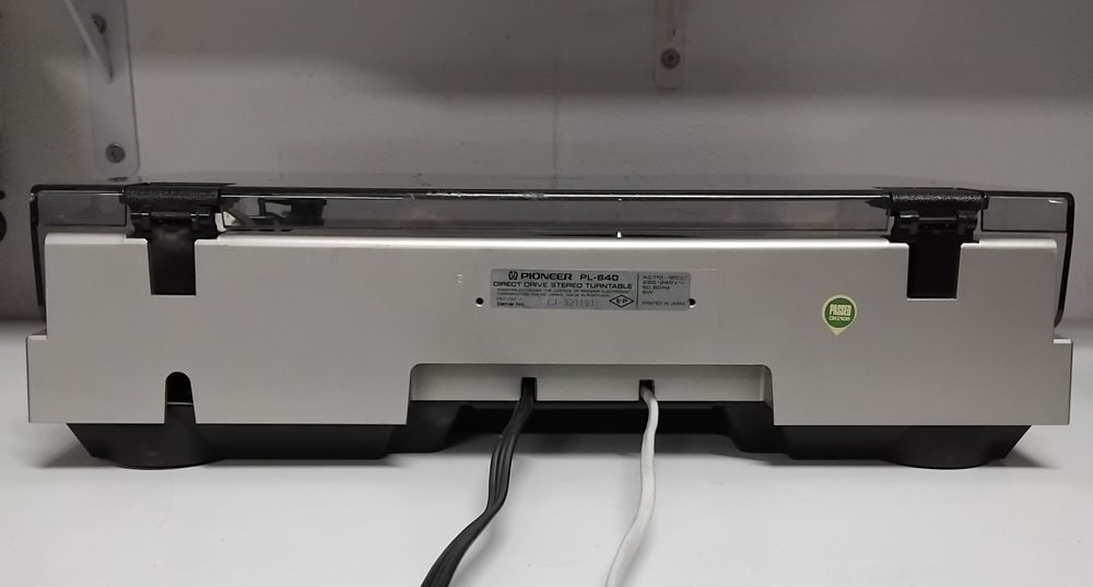 PIONEER gira-discos PL-640