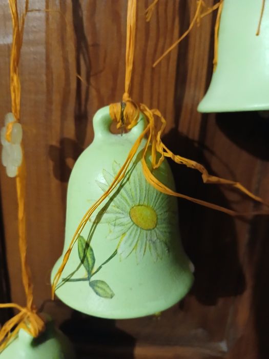 Dzwonki ceramiczne piękna ozdoba