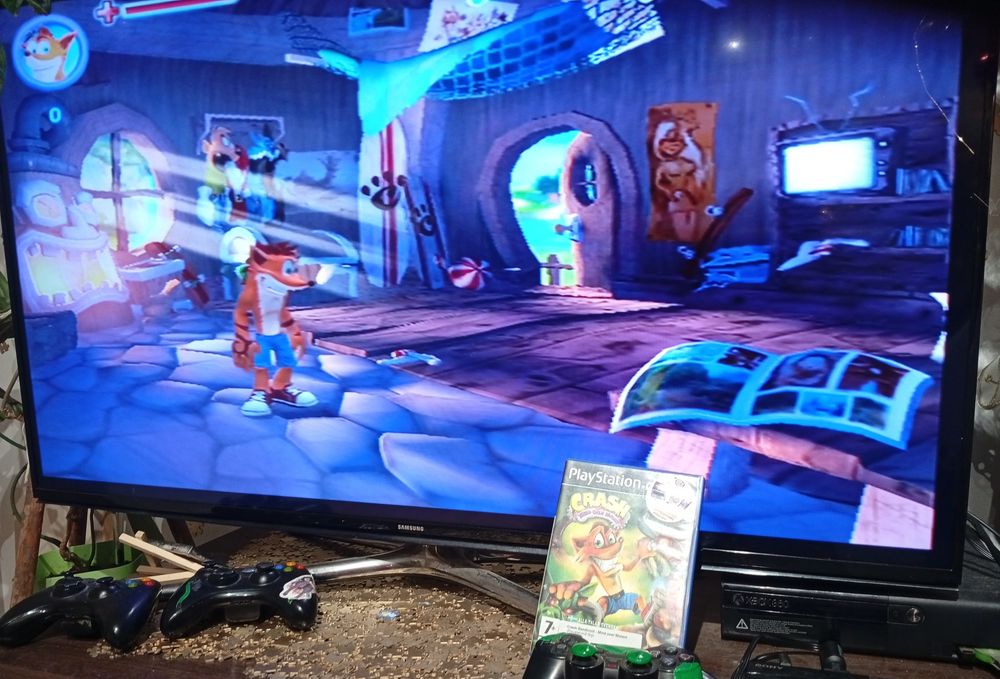 Crash Mind over mutant, PS2, Play station, gra ,
Grę na PS2 
Crash Min