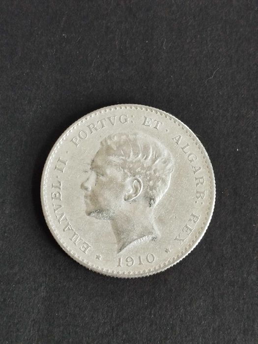 1910 - D. Manuel II - 1000 Reis - Guerra Peninsular