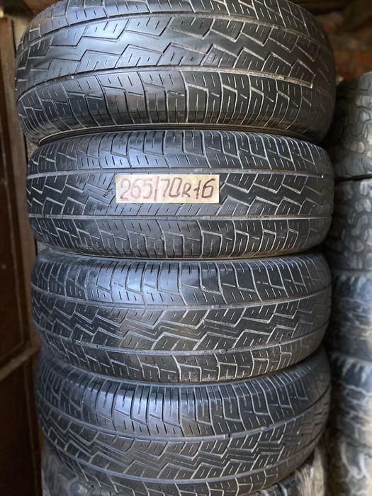 Продам 265/70 р16 шини М+S,всесизон,літо,А/Т