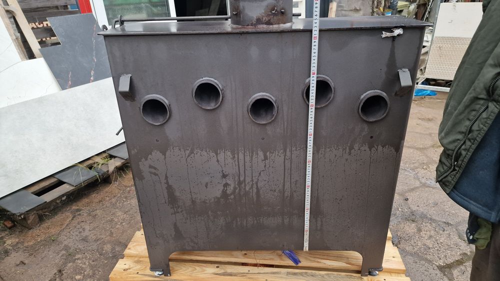 Wklad kominkowy stalowy Milla 16 kW PANORAMA