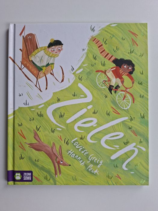 Książka dla dzieci "Zieleń", L. Greig, H. Peck