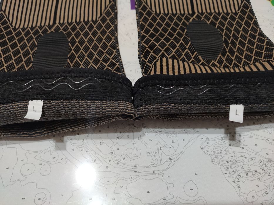 Наколінники copper 2 штуки еластичний бандаж на коліно