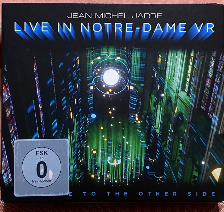 Jean-Michel Jarre "Live in Notre-Dame VR" Blu-ray + CD
