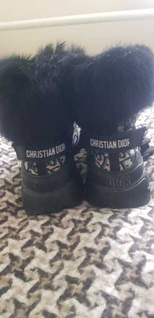 Демі  чоботи  Gristian Dior осінь, тепла зима