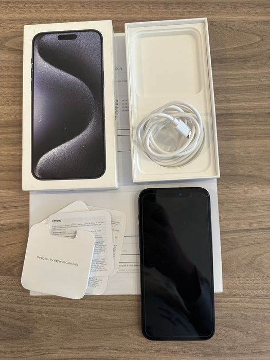 Iphone 15 Pro Max 256Gb com fatura e garantia