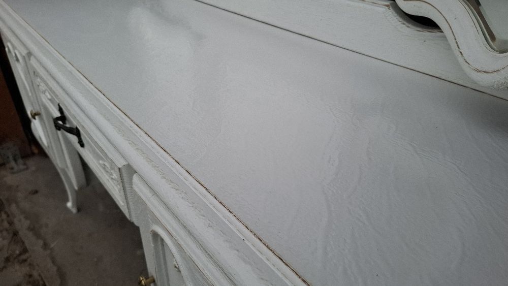 Toaletka ludwikowska bielona z Belgi