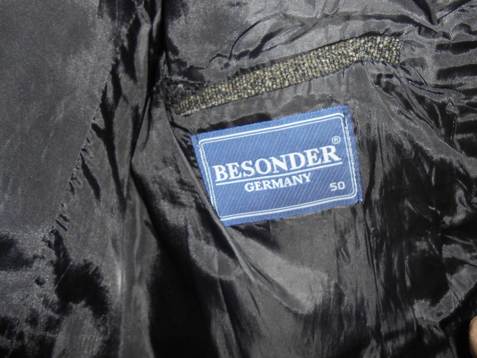 Мужской пиджак, ткань с велюровым отливом, фирма "Безондер".