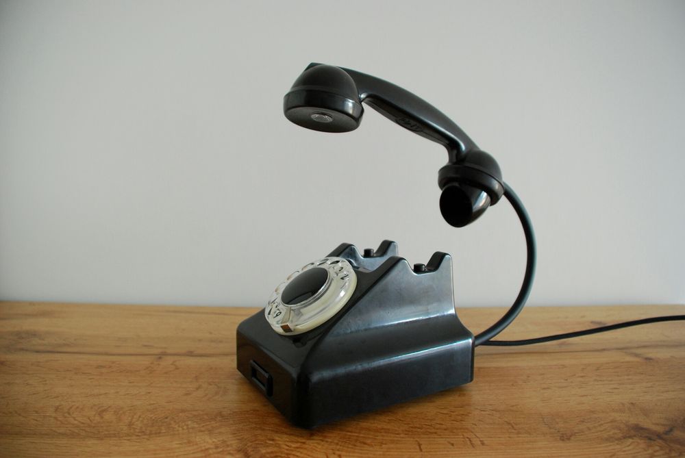 Lampka telefon, Telefon rwt, Lampka z telefonu, Telefon bakelitowy, re