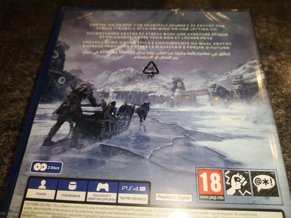 God of War Ragnarok PS4 gra PL (nowa w folii) sklep Ursus