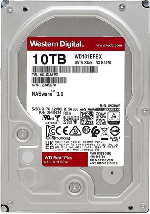 Western Digital Red, WD102KFBX