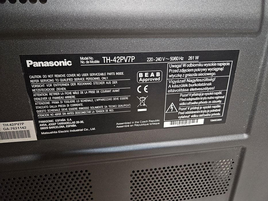 Plazma Panasonic 42 cale
