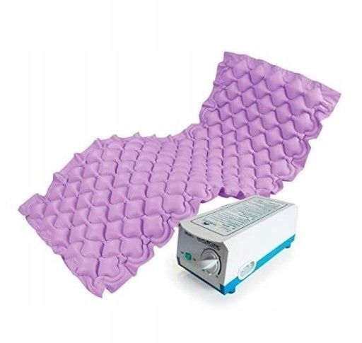 Mobiclinic Mobi 1 Materac Przeciwodleżynowy Różowy 200x90cm Komfortowy