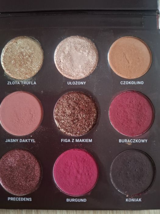 Glamshop paleta cieni Burgund