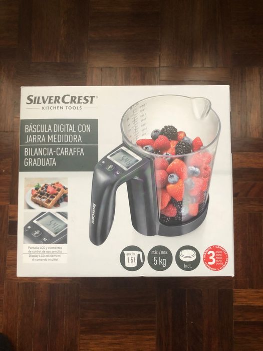 Balança digital com jarro medidor Nova