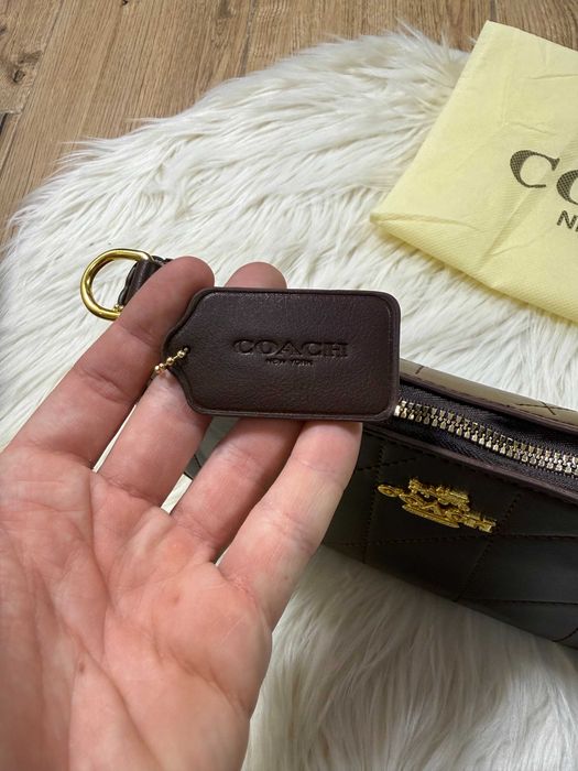 Сумка через плече COACH | елегантна жіноча сумочка КОУЧ у класичному та стильному виконанні