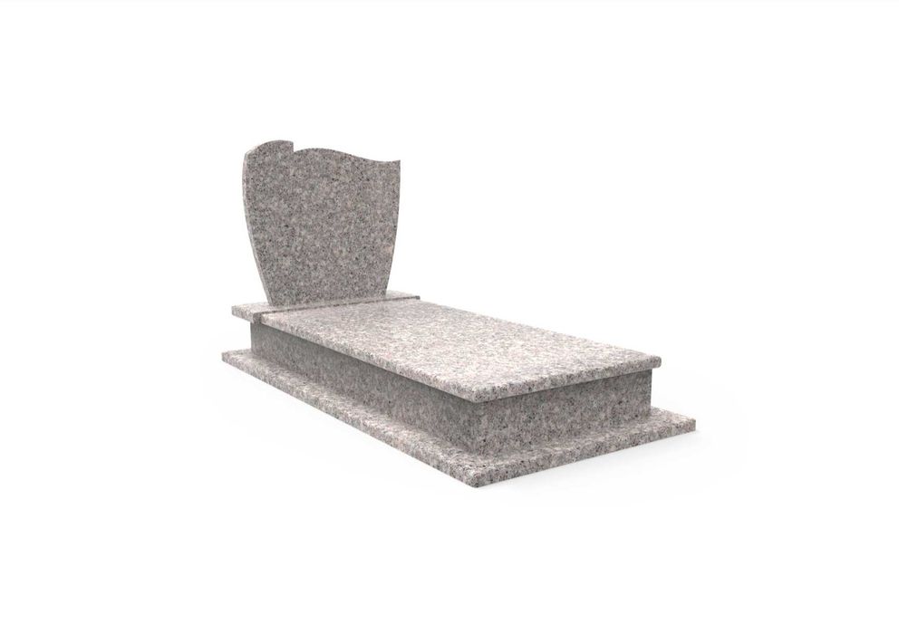 Nagrobek Granitowy Pomnik Porządny Piękny Brąz Królewski Granit