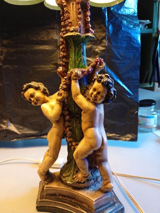 Par candeeiros c/ anjinhos